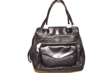 ISAACMIZRAHILIVE Leather & Patent Tote with 3 Accessories  
