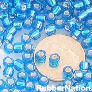  Glass Spacer Beads 400pc 4mm 6/0 Matsuno« #6 Turq blue 