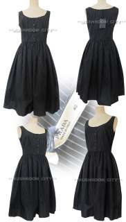   Prada Black & Gray Pinstriped Cotton Dress Italy 40 NWT  