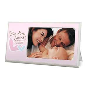  Sweet Words Pink Picture Frame You Are Loved With Matching 