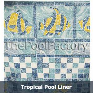 pool 18 feet diameter 52 inches high 20 tropical print j hook premium 