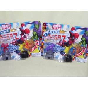  Marvel Heroes Battle Sliderz (Sold As 2 Packs in a Set) Toys & Games