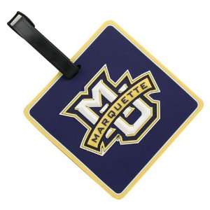  Marquette Golden Eagles Navy Blue Bag Tag Sports 