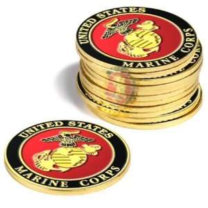  U.S. Marine Corps MILITARY 12 Pack Collegiate Ball Markers 