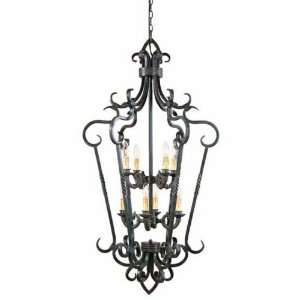   Traditional / Classic Iron Chandelier Bristol Family