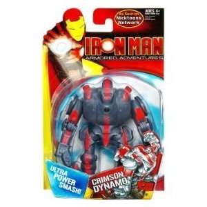  Iron Man Armored Adventures Animated Action Figure Crimson 
