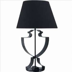  Table Lamp in Gloss Black