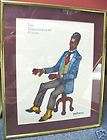 pacheco repossessed piano signed framed blues print expedited shipping 