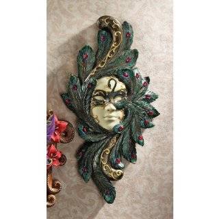 14 Masquerade Venetian Carnival Mask Wall Sculpture Mardi Gras Drama 