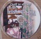 TRIPLE IRISH CHAIN ~DVD~ QUILT IN A DAY ~Eleanor Burns ~ Quilting 