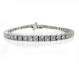 18K White Gold Diamond Bracelet  