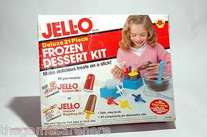 Jell O Frozen Dessert Kit Kids Kitchen Kit 1986  