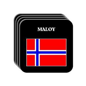  Norway   MALOY Set of 4 Mini Mousepad Coasters 