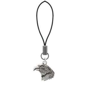  Large Eagle Head   Mascot Cell Phone Charm Arts, Crafts 