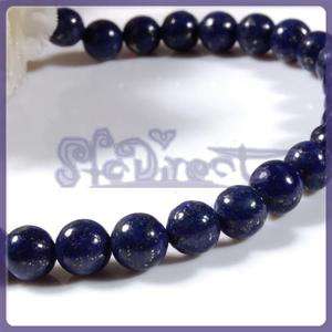 JEWELRY MAKE Lapis Lazuli Round Loose Beads 15 Inch 6mm  
