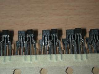 10 X TOSHIBA 2SK370 2SK370GR FOR AUDIO N CHANNEL JFET  