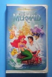 Walt Disney Classic The Little Mermaid VHS RARE COVER HTF  