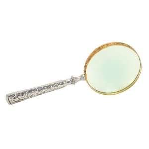   Plated Brass Spy Glass Magnifiers Lense Magnify