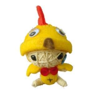 String Voodoo Doll Keychain Chicken Asian Zodiac Baby Series From 