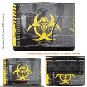   Sticker (Matte Finish) for Alienware M14X case cover Matte_M14X 258