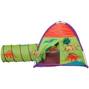  Pacific Play Tents Dinosaur Tent and Tunnel Combo Toys 