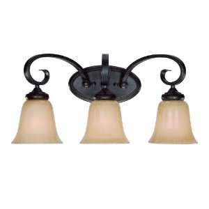 Stanton Collection 3 Light 22 English Toffee Bath Vanity Fixture with 