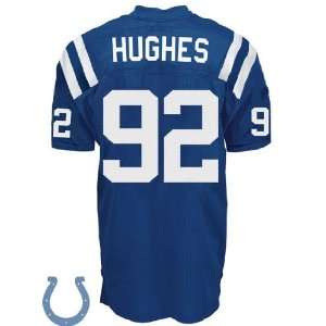  Indianapolis Colts #92 Jerry Hughes Blue Jersey Nfl 