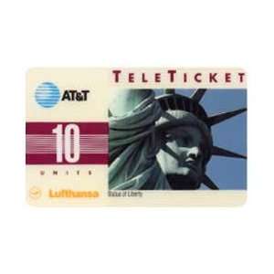  Collectible Phone Card 10u Lufthansa (Statue of Liberty 