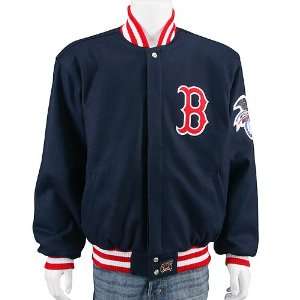  Boston Red Sox Big Logo Wool Jacket