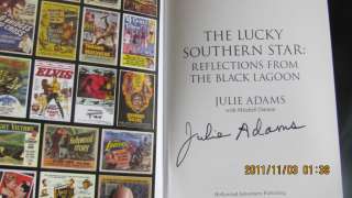   SOUTHERN STAR REFLECTIONS FROM THE BLACK LAGOON SIGNED BY JULIE ADAMS