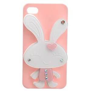  Lovely 3D Rabbit Style Hard Protective Back Case with 