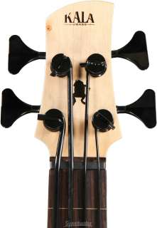Kala Solid Body U Bass (4 String, Satin Black)  