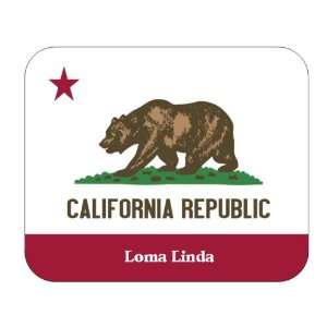  US State Flag   Loma Linda, California (CA) Mouse Pad 