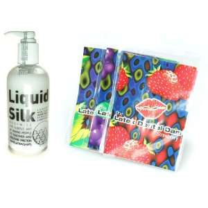  LIXX Latex Dams Assorted Flavors 3 count Liquid Silk 250 