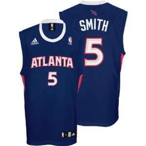 Josh Smith Youth Jersey adidas Navy Replica #5 Atlanta Hawks Jersey 