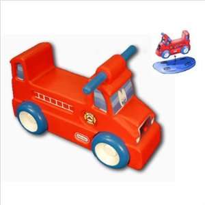  Fire Truck Foot to Floor Ride On Baby