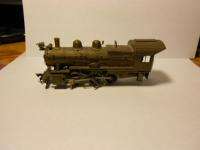 Vintage Brass Train Engine Locomotive Made In Japan HO Scale  