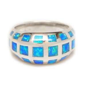  Sterling Silver Opalite Ring Jewelry