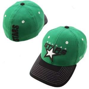  Zephyr Dallas Stars Jumbotron Stretch Fit Hat Medium/Large 