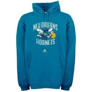  New Orleans Hornets adidas Kids (4 7) Primary Logo Hooded 