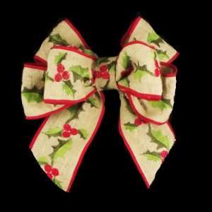 com Offray Gatherfest Natural Jute Designer Holiday Wired Edge Ribbon 