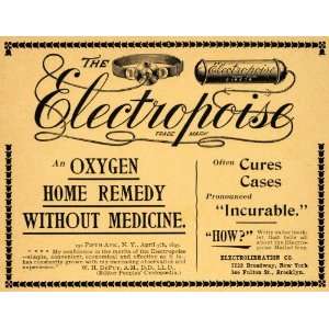   Oxygen Remedy Medicine Libration   Original Print Ad