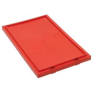   LID181RD 6 Pack Lid for SNT180 and SNT185 Stack and Nest Totes, Red
