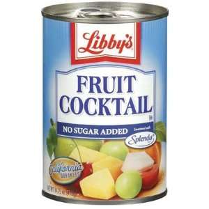 Libbys Splenda Fruit Cocktail, 14.75 oz Cans, 12 ct (Quantity of 1)