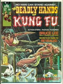 DEADLY HANDS KUNG FU Mag #1 (74) Bruce Lee NEAL ADAMS  