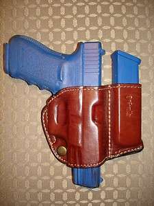 Leather Belt Holster & Mag Pouch 4 KIMBER 1911 PRO 4  