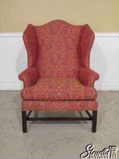20658 KITTINGER Colonial Williamsburg Collection Mahogany Wing Chair 