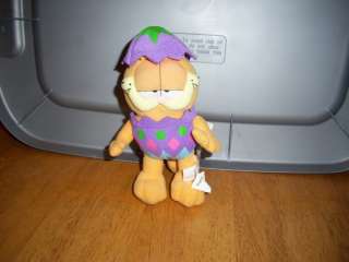 Garfield Easter Egg Garfiled 8 Stuffed Plush Doll MINT  