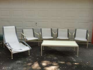 Richard Schultz Knoll Outdoor Patio Furniture Set 6 pcs  