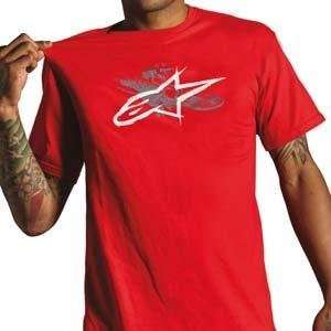  Alpinestars Thrill T Shirt   Large/Red Automotive